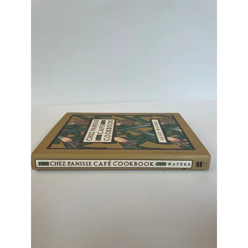 Chez Panisse Cafe Cookbook Alice Waters First Edition 1999 Hardcover Illustrated